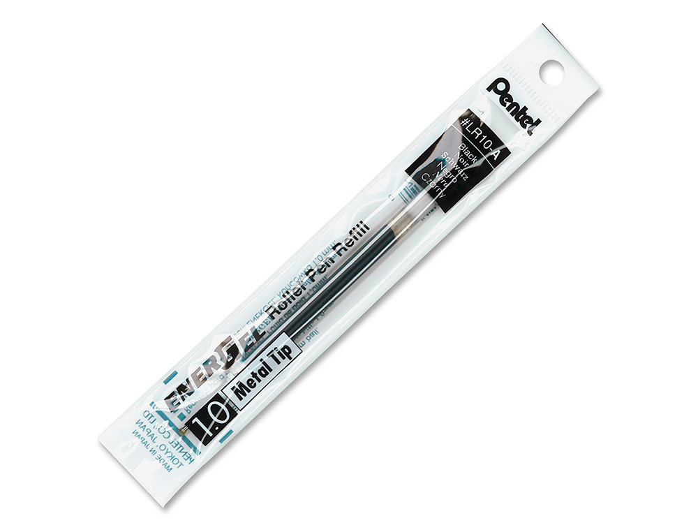 RECHARGE ROLLER PENTEL BL80 COLORIS NOIR