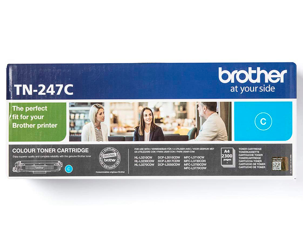TONER BROTHER TN247C DCP-L3510CDW/HL-L3270CDW/MFC-L3710CW CYAN 2300 PAG