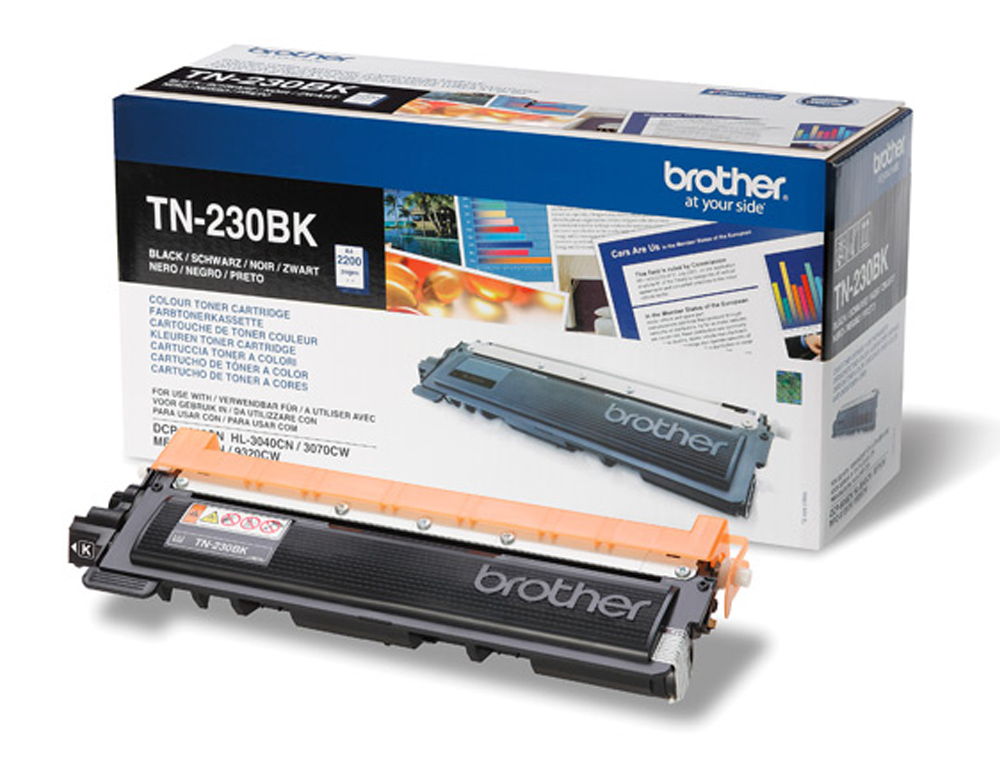 TONER LASER BROTHER TN230BK COULEUR NOIR 2200P