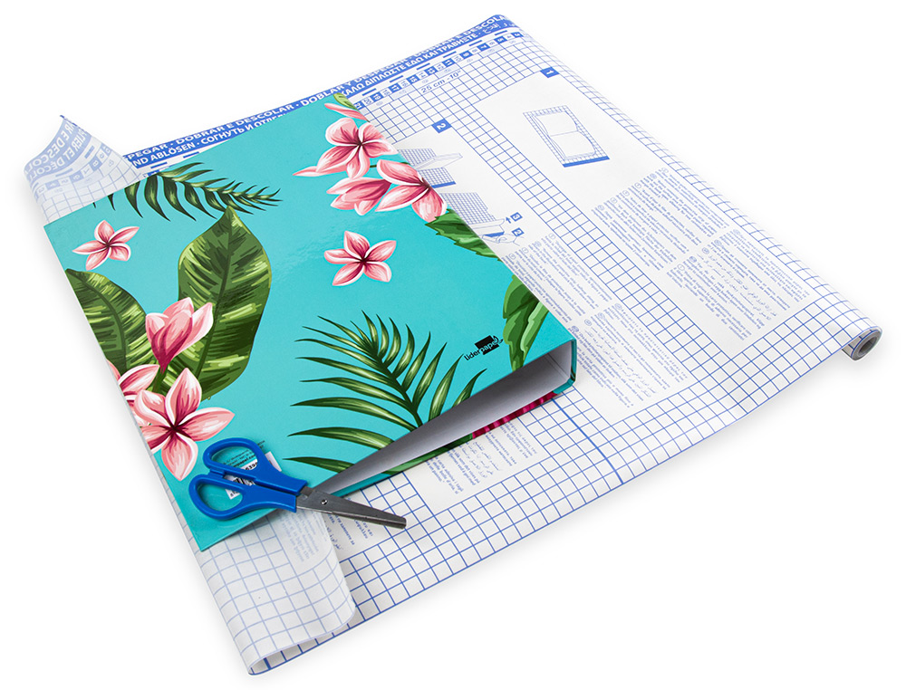 Tirvit COUVRELIVRES LIDERPAPEL ADHÉSIF REPOSITIONNABLE 0.5X20M